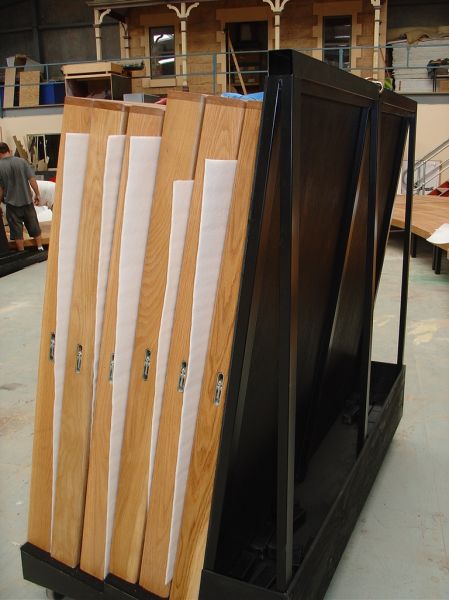 Upright Transport Dolley
Upright dolley with orchestral riser sections
