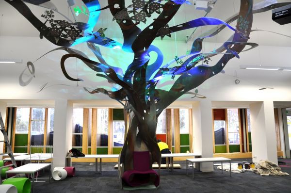 Campbelltown Library Story Telling Tree
Colour change lights are used from several angles.
