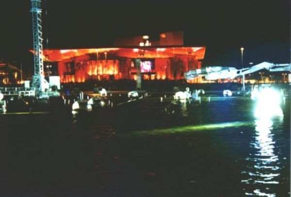 Expo 2000 - Hanover
Pavilion exterior at night 
