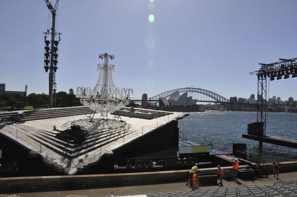 HOSH - La Traviata
The completed stage on the waters of Sydney Harbour
Keywords: showcase_tt